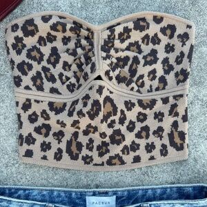 American eagle knit tube top